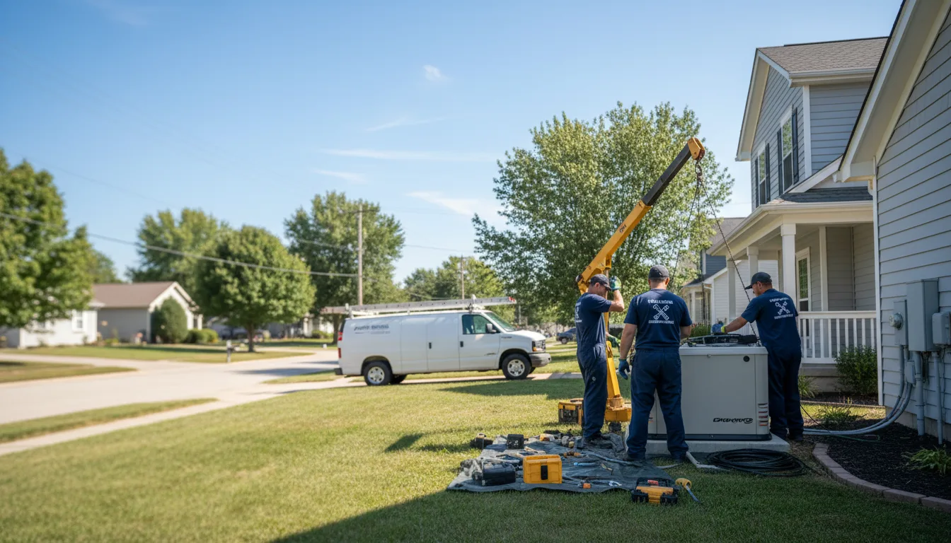 Generator Installation in Bourbon, IN near me